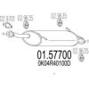 MTS 01.57700 Middle Silencer
